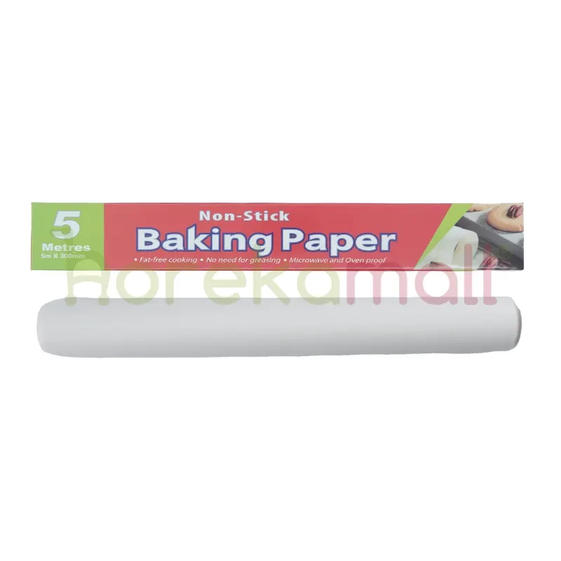 Baking Paper Roll 5m x 30cm - Non-Stick / Kertas Minyak Roti BPR-530 - 2387