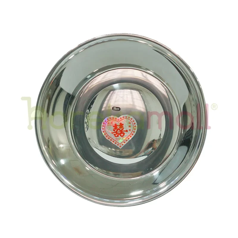 Baskom Serbaguna Stainless Steel Diameter 38cm | Mutu BSK-38 - 2520