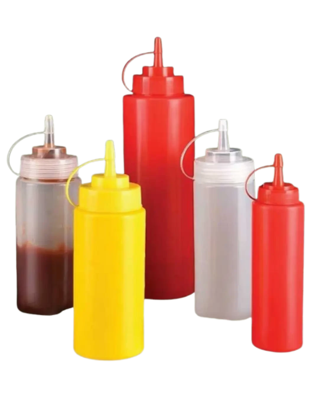 Botol Mayones Putih 400ml Dispenser Dapur Profesional | Mutu SBD-400W - 4383