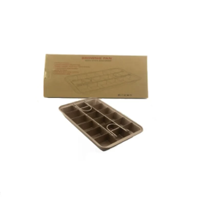 Brownies Baking Pan 18 Hole-Loyang Brownie Sekat Bongpas Anti Lengket BBP-18RG - 2375