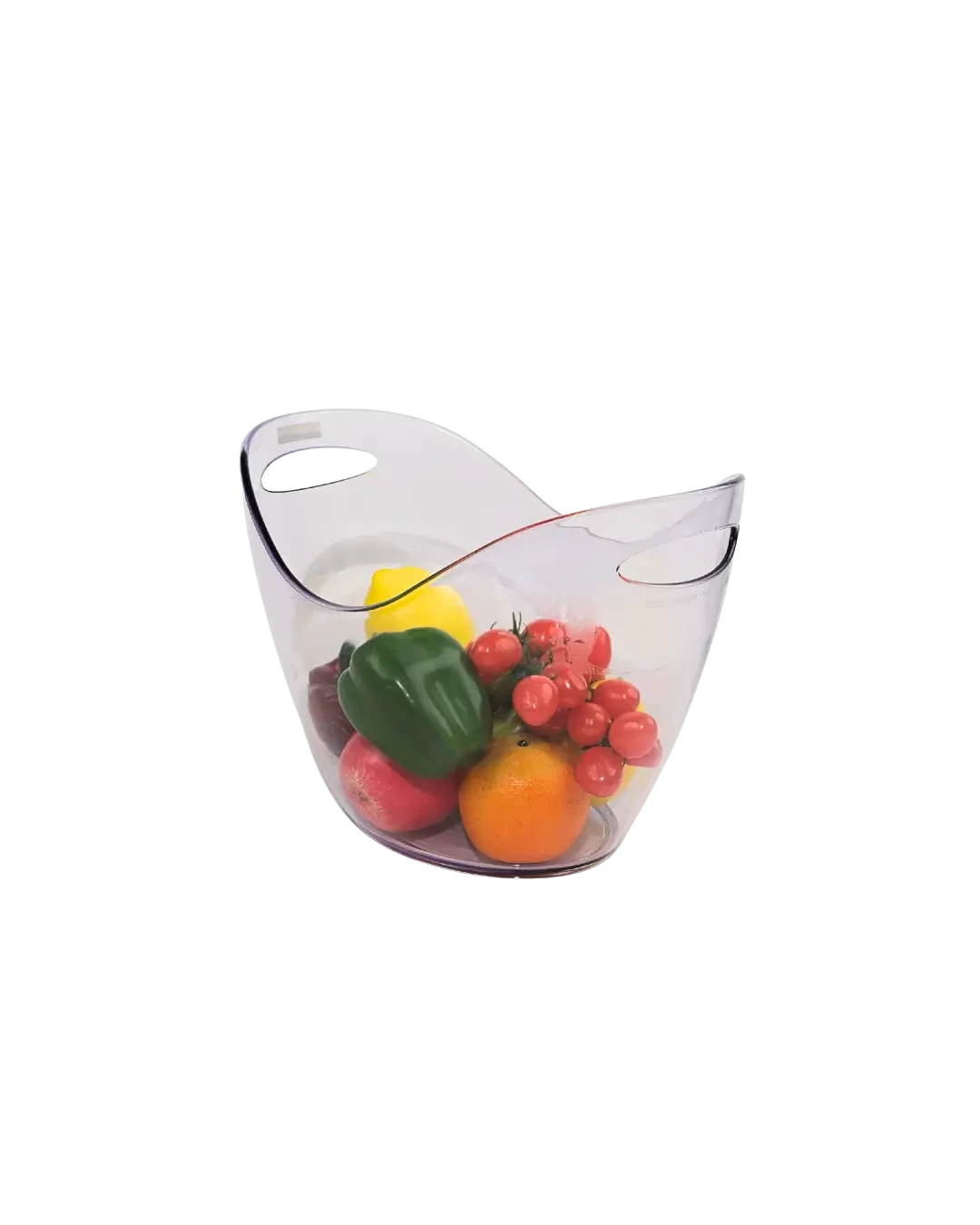 Bucket PC 8L Transparan Tempat Es Batu Buah Potong Display Chiller Counter | Mutu PIB-35PC - 3801