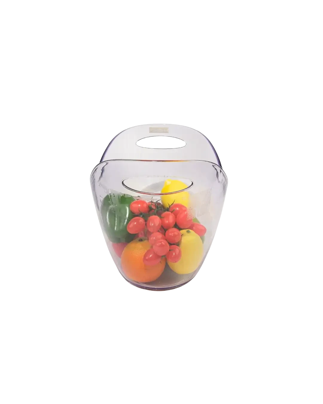 Bucket PC 8L Transparan Tempat Es Batu Buah Potong Display Chiller Counter | Mutu PIB-35PC - 3803