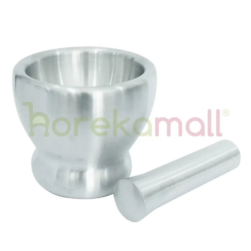 Cobek Stainless | Penumbuk Obat dan Bumbu | Mutu MI-130C - 1887