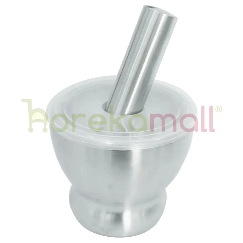 Cobek Stainless | Penumbuk Obat dan Bumbu | Mutu MI-130C - 1888