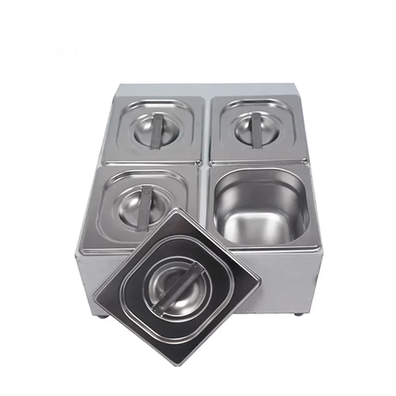 Condiment Dispenser Tempat Bumbu Dapur 2 Kolom 2 Baris Mutu CMD-22 - 1316