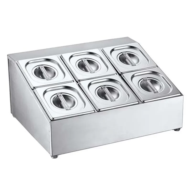 Condiment Dispenser Tempat Bumbu Dapur 2 Kolom 3 Baris Mutu CMD-32 - 1318