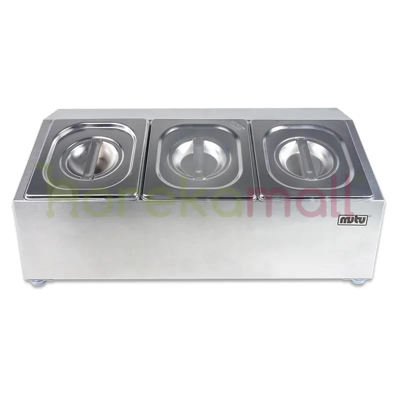 Condiment Dispenser Tempat Bumbu Dapur 3 Baris Mutu CMD-3 - 1856