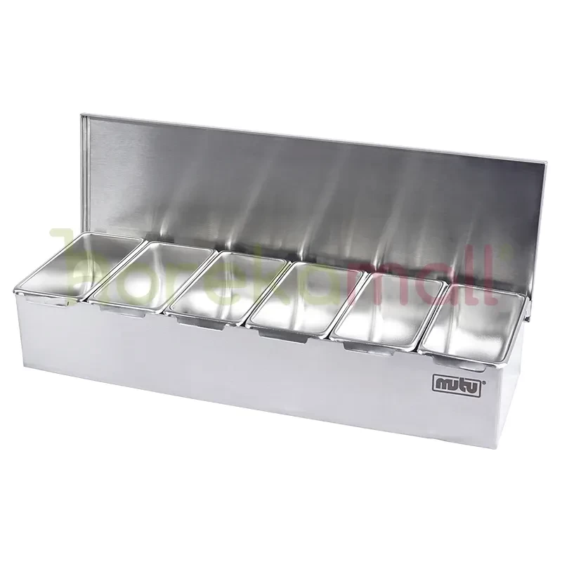 Condiment Holder Stainless Tempat Bumbu Mutu CMH-6S - 1889
