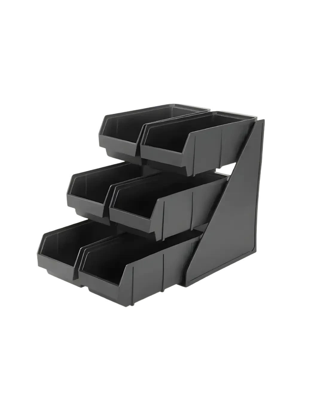 Cup Holder Bar Penyimpanan Sendok Garpu Sedotan 6 Slot | Mutu CHB-6H - 3240