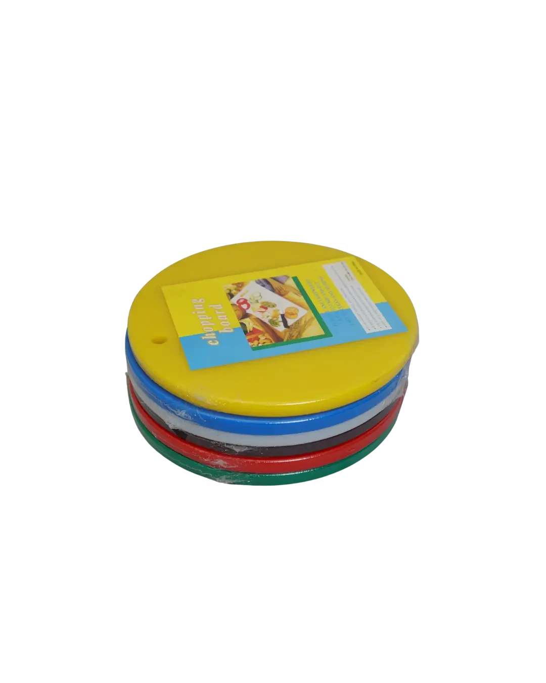 Cutting Board Bulat Biru D35cm Tebal 2cm Resto & Cafe | Mutu PCB-R3520BL - 3508