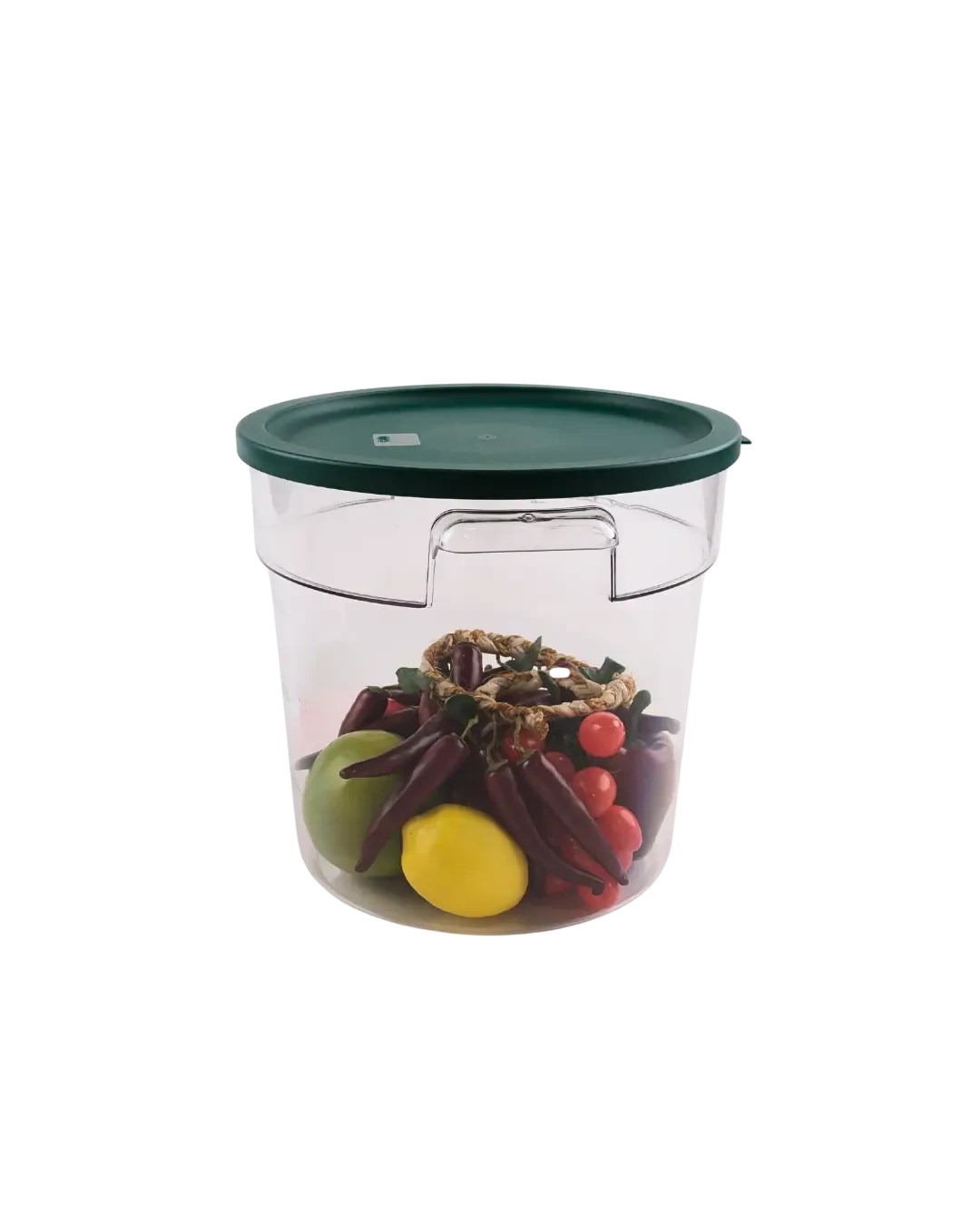 Food Container Bulat Transparan untuk Dapur Modern 10L | Mutu RFC-10PC - 3119