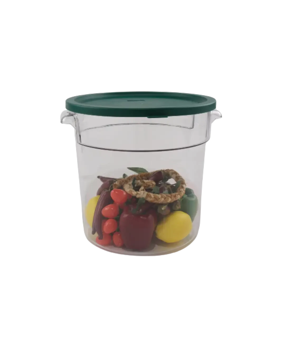 Food Container Bulat Transparan untuk Penyimpanan Makanan 15L | Mutu RFC-15PC - 3121