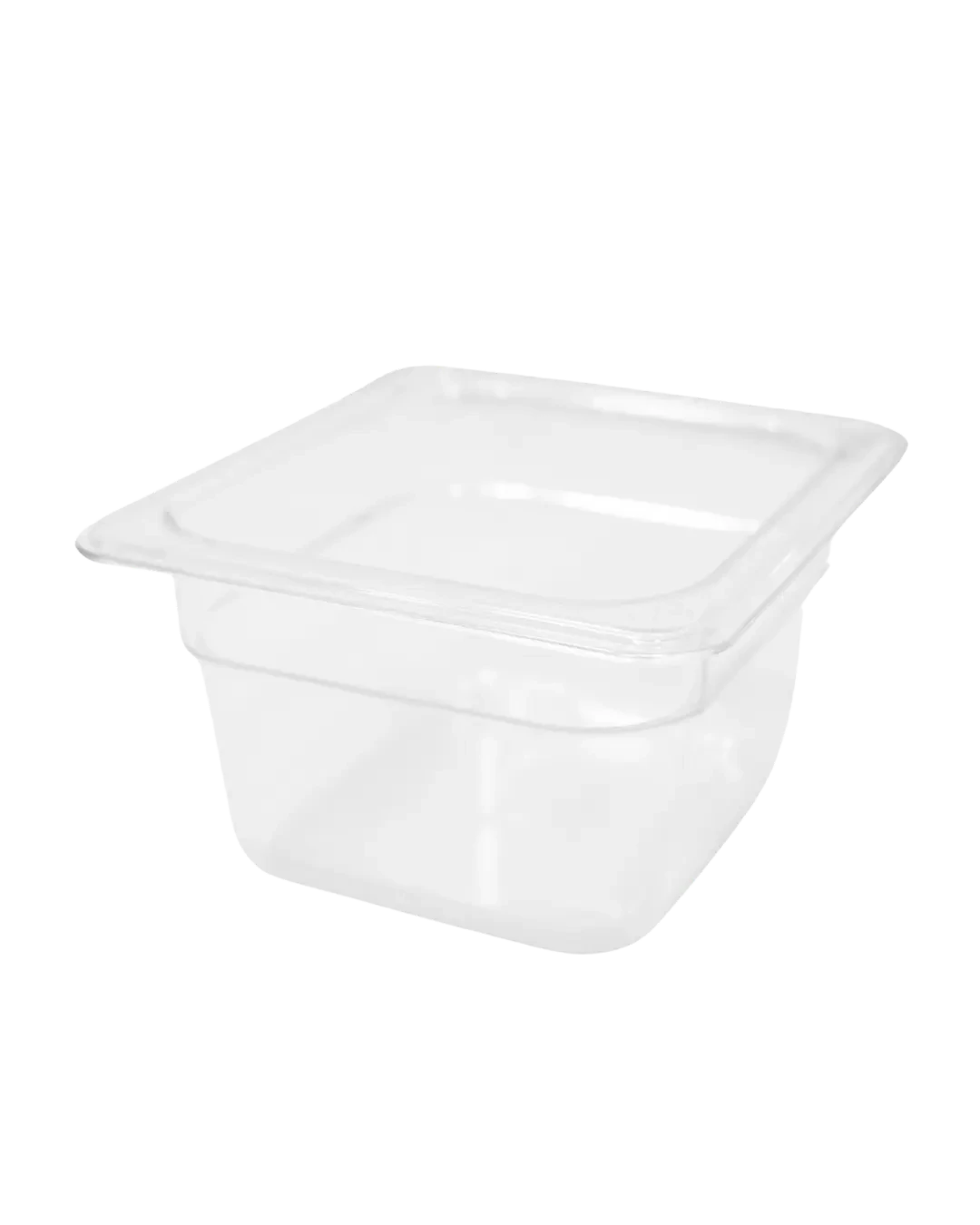 Food Pan Bening Transparan Tempat Bumbu Iris Dapur Restoran | Mutu PCP-1/6-100 - 5495