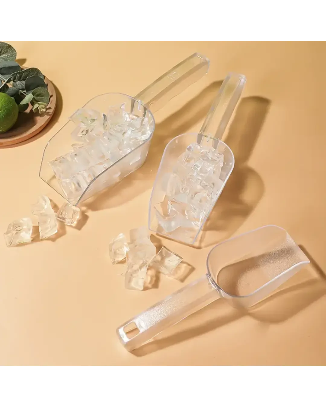 Ice Scoop Plastik Square Barista Cafe Size M | Mutu ISP-F2M - 4227