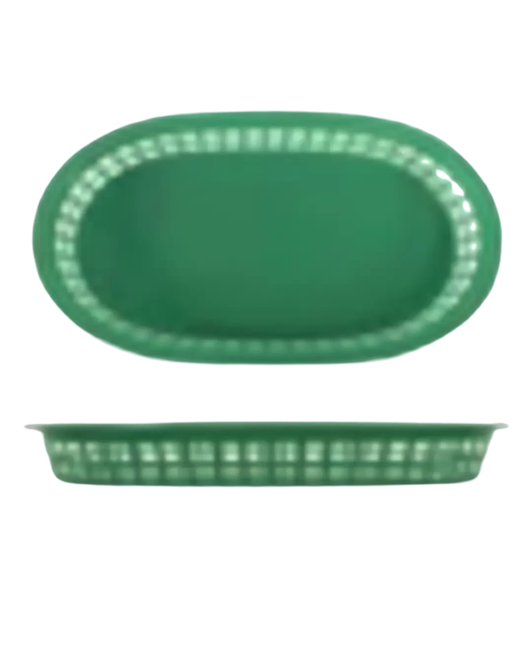 Keranjang Snack Hijau Track Basket Plastik PP | Mutu PTB-213G - 4324