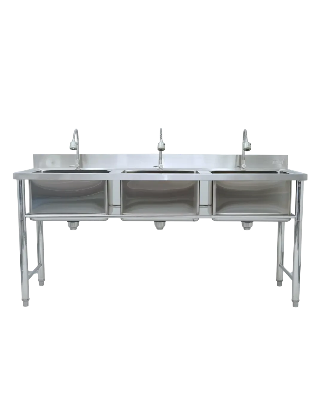 Kitchen Sink Stainless Steel Triple Sink | Mutu KCS-186H3 - 3205