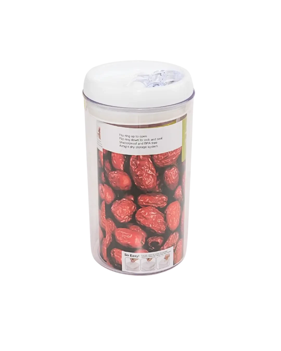 Kontainer Penyimpanan Kedap Udara Extra Large Storage Sealed Tank 2,3L | Mutu SST-320R - 3596