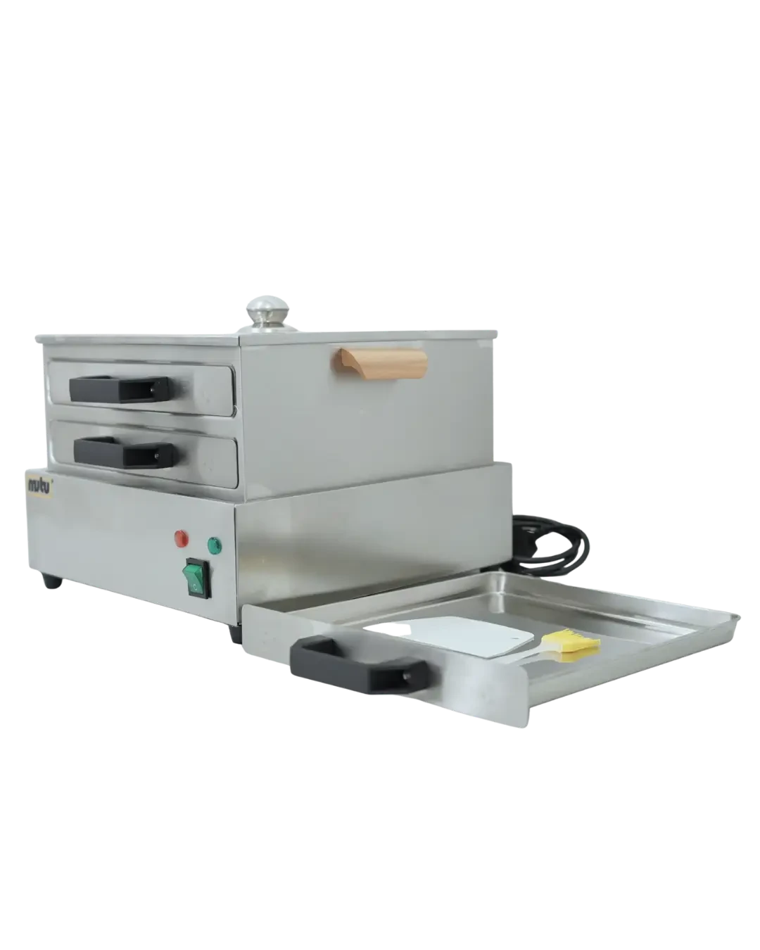 Kukusan Cheong Fan Elektrik Mesin Pembuat Rice Roll | Mutu ECF-2 - 5092