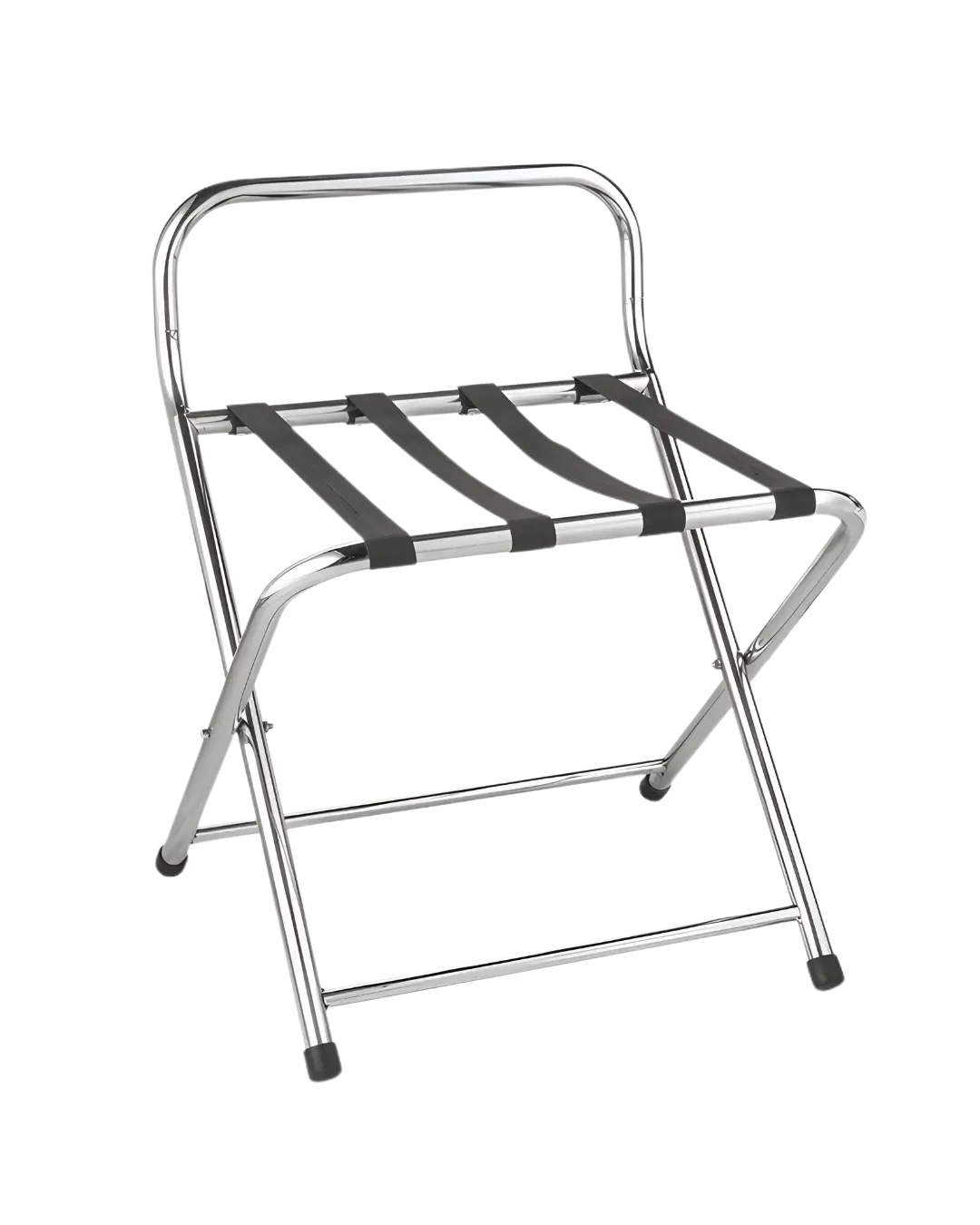 Luggage Rack Stainless Steel Rak Koper Lipat Compact Hospitality | Mutu LGR-102 - 3872