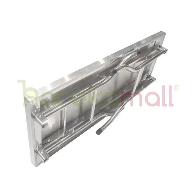 Meja Dapur Lipat Stainless Steel Round Tube | Mutu FWT-126RC - 2446