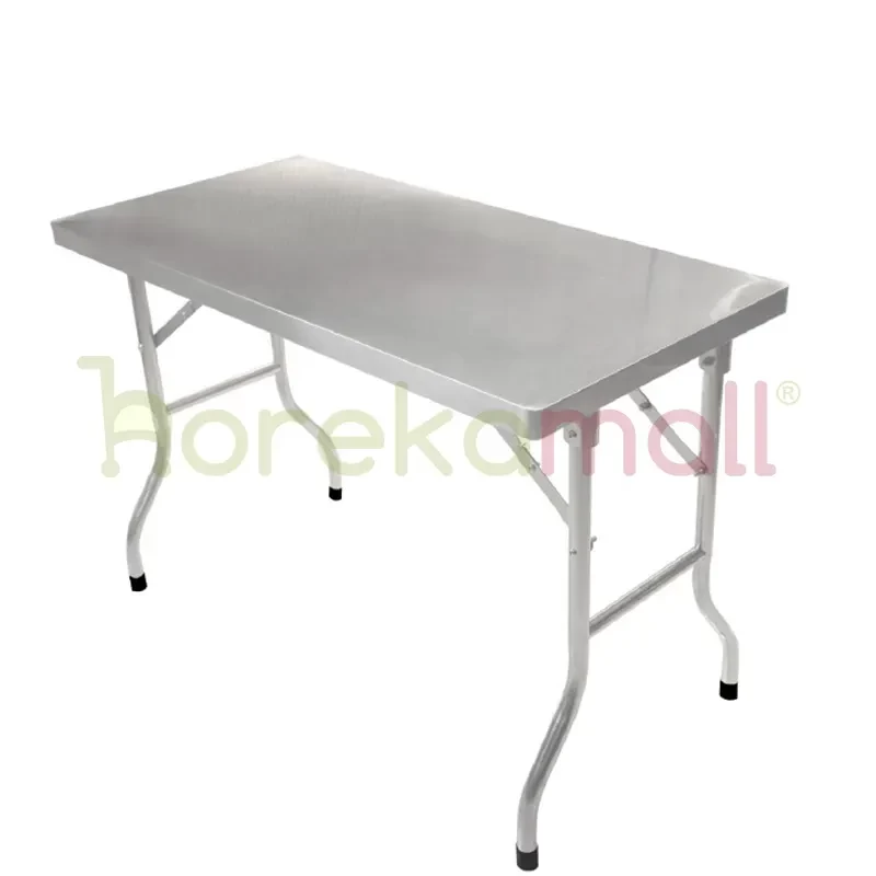 Meja Dapur Lipat Stainless Steel Round Tube | Mutu FWT-127RC - 2443