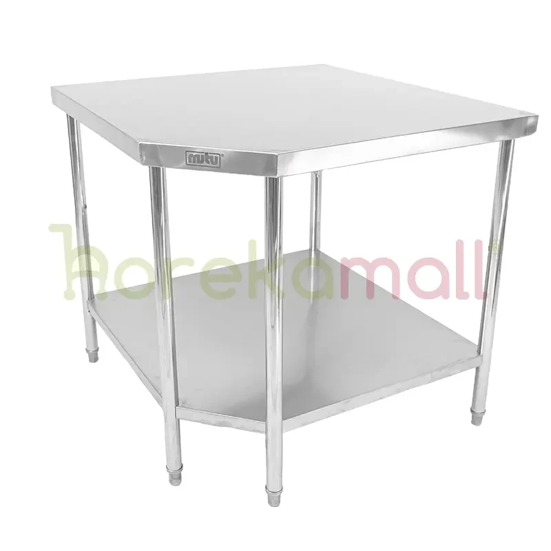 Meja Dapur Sudut | Corner Work Table | Mutu CWT-9 - 2490