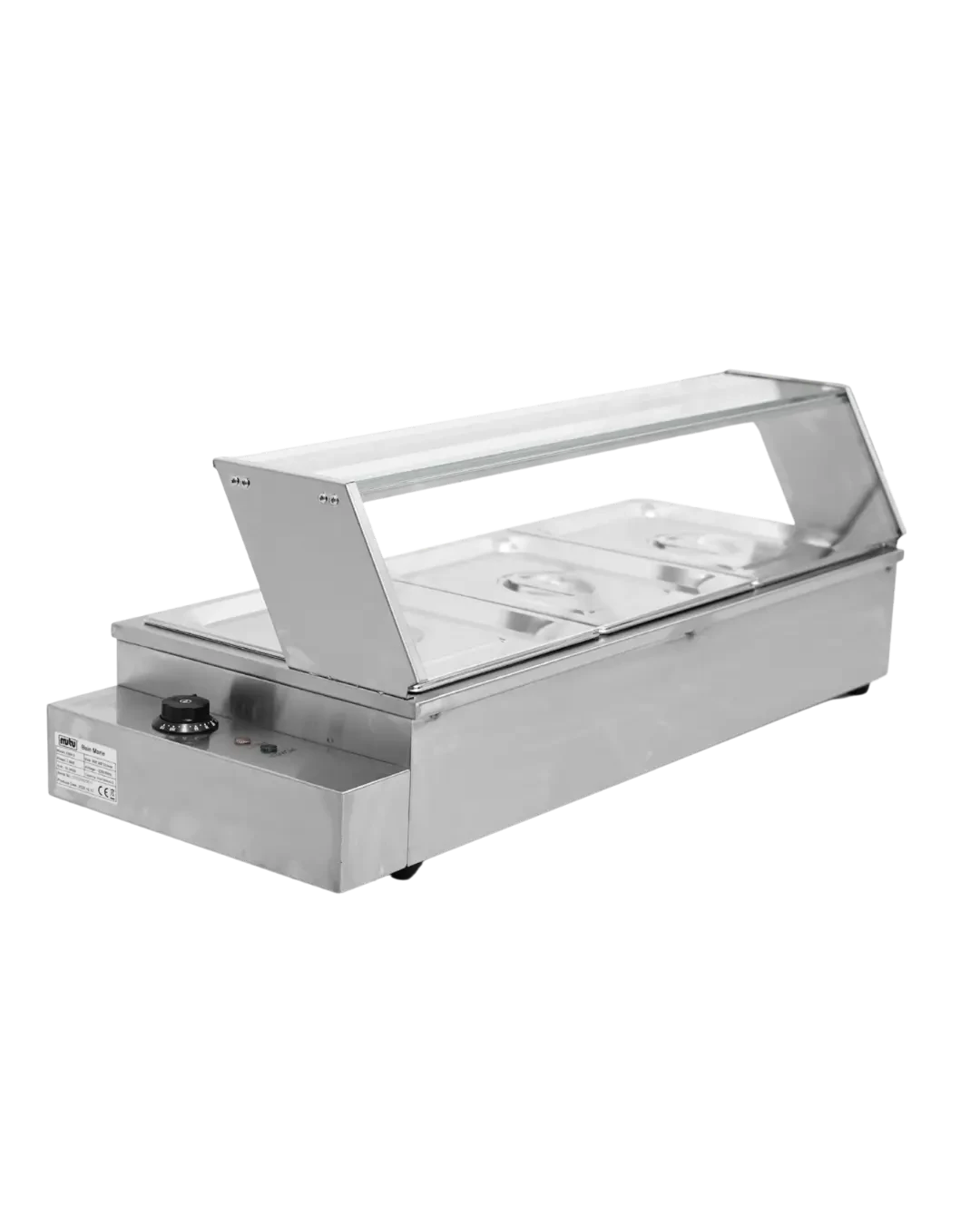 Pemanas Makanan Elektrik Bain Marie 3 Pan Stainless | Mutu EBM-3