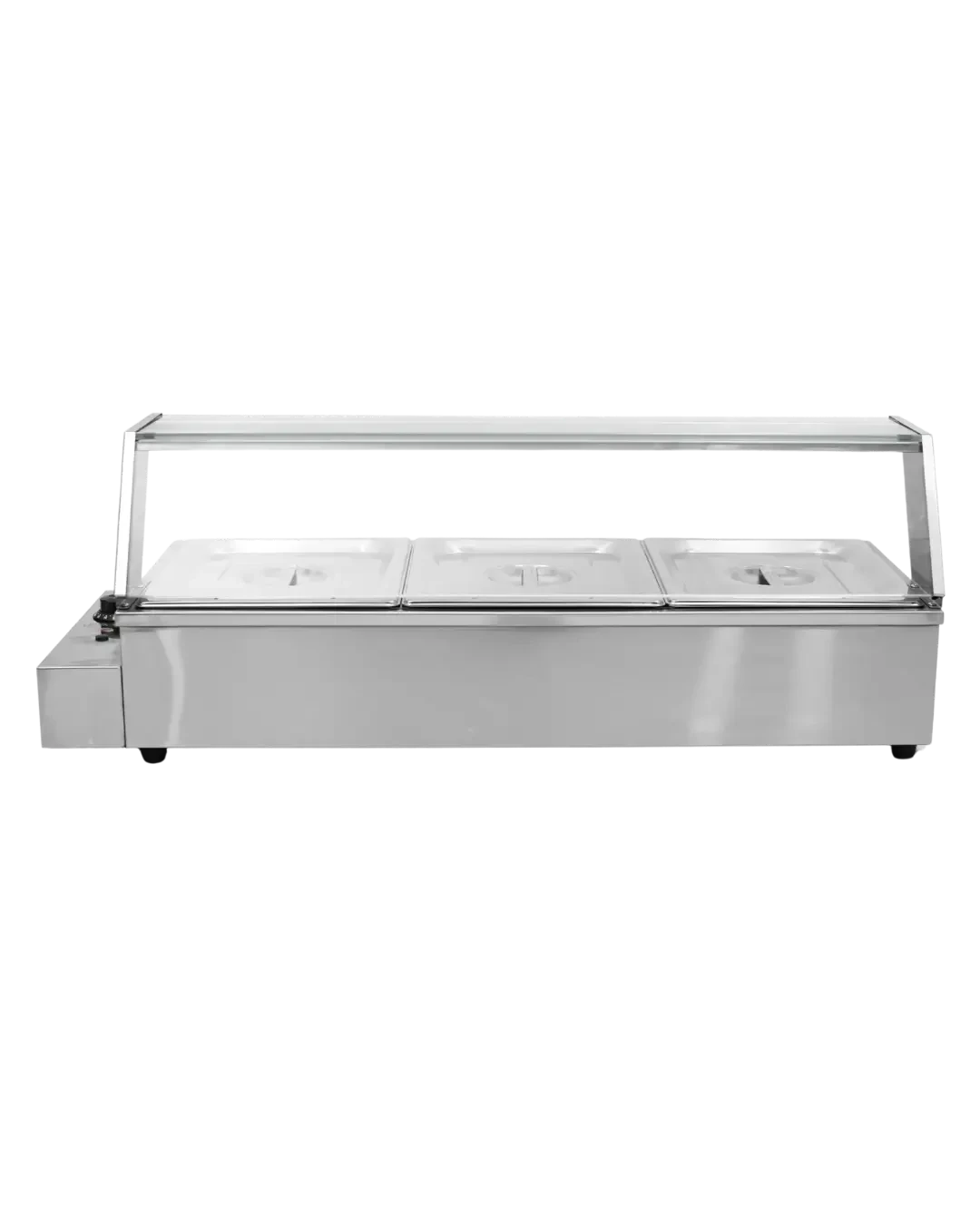 Pemanas Makanan Elektrik Bain Marie 3 Pan Stainless | Mutu EBM-3 - 5064