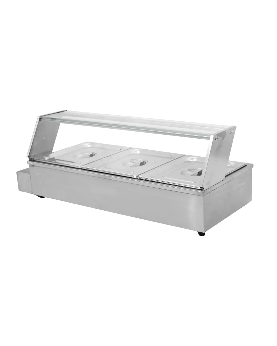 Pemanas Makanan Elektrik Bain Marie 3 Pan Stainless | Mutu EBM-3 - 5067