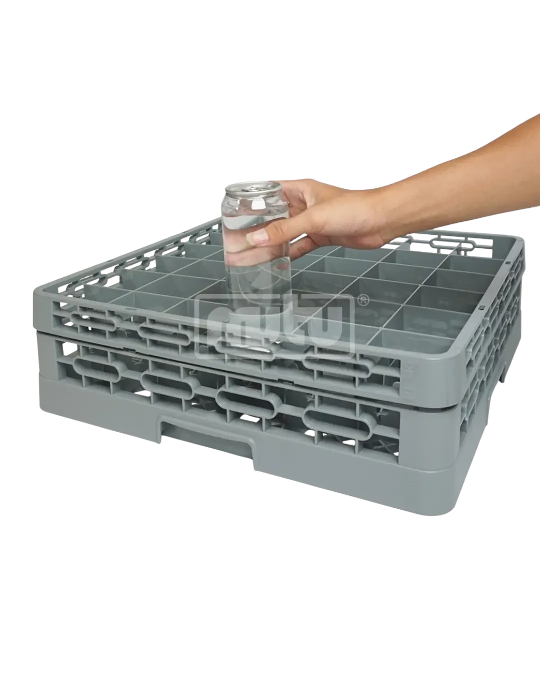 Penambah Tinggi Rack 36 Hole Dishwasher Katering Pernikahan | Mutu DRF-36HT - 4162