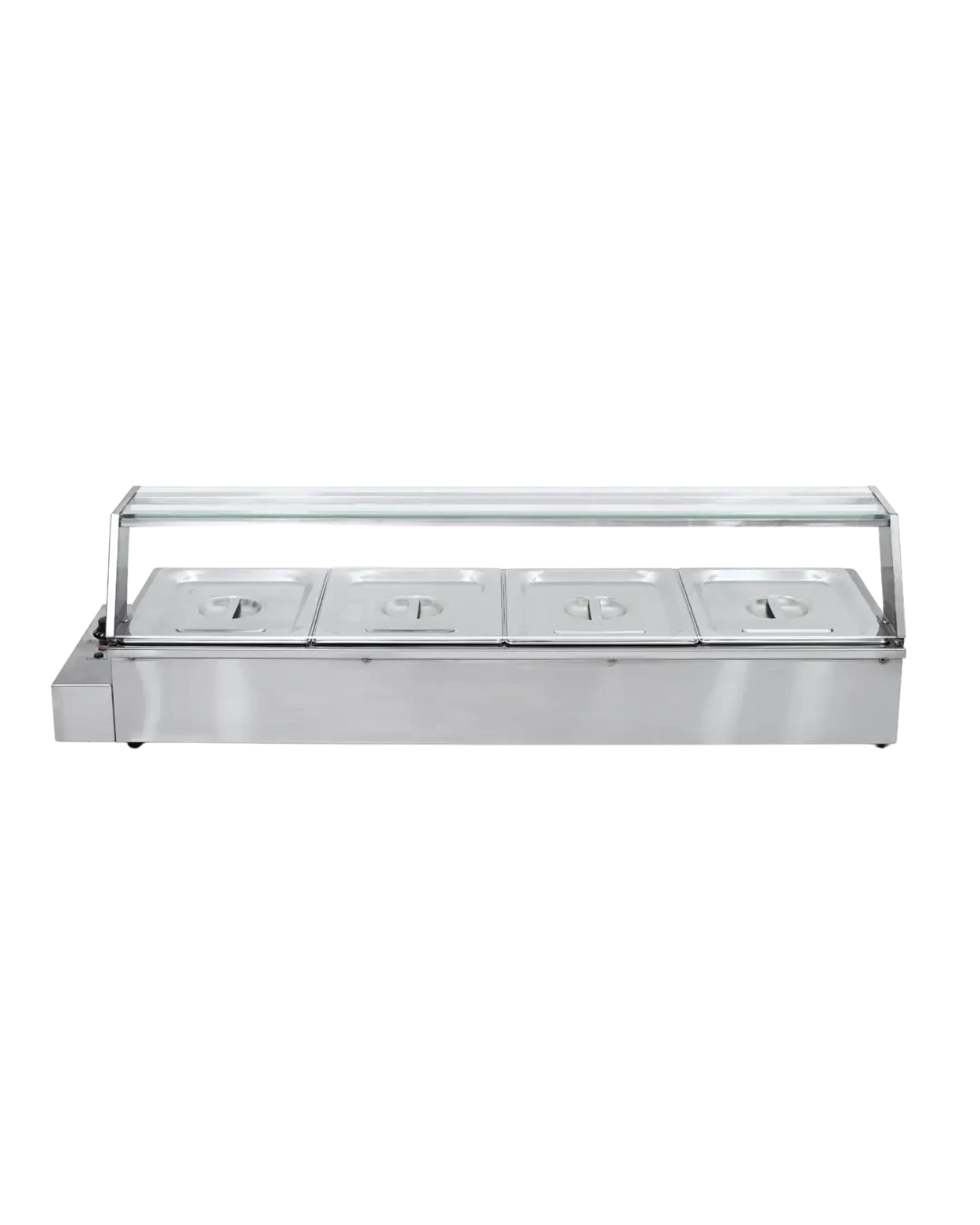 Penghangat Lauk Prasmanan Food Warmer Listrik 4 Wadah | Mutu EBM-4 - 5074