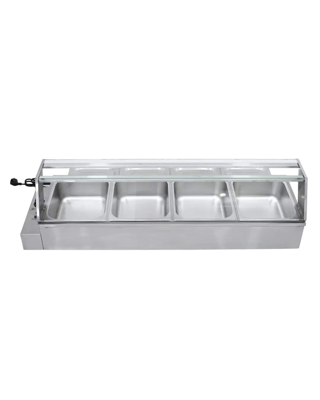 Penghangat Lauk Prasmanan Food Warmer Listrik 4 Wadah | Mutu EBM-4 - 5077