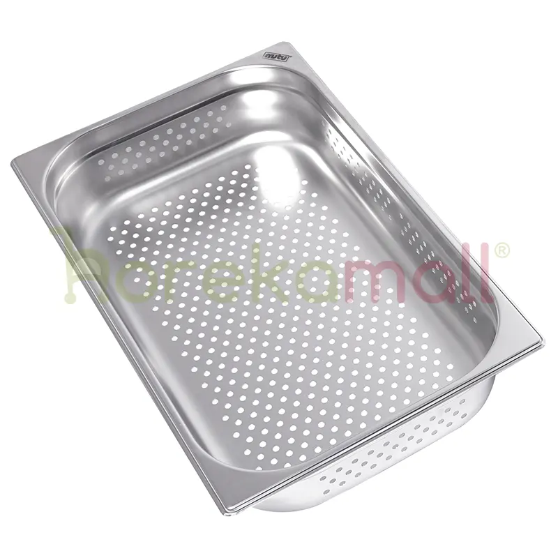 Perforated Food Pan Tempat Peniris Makanan Mutu PAN-1165P - European Standard - 1160