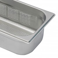 Perforated Food Pan Tempat Peniris Makanan Mutu PAN-13100P - European Standard - 821