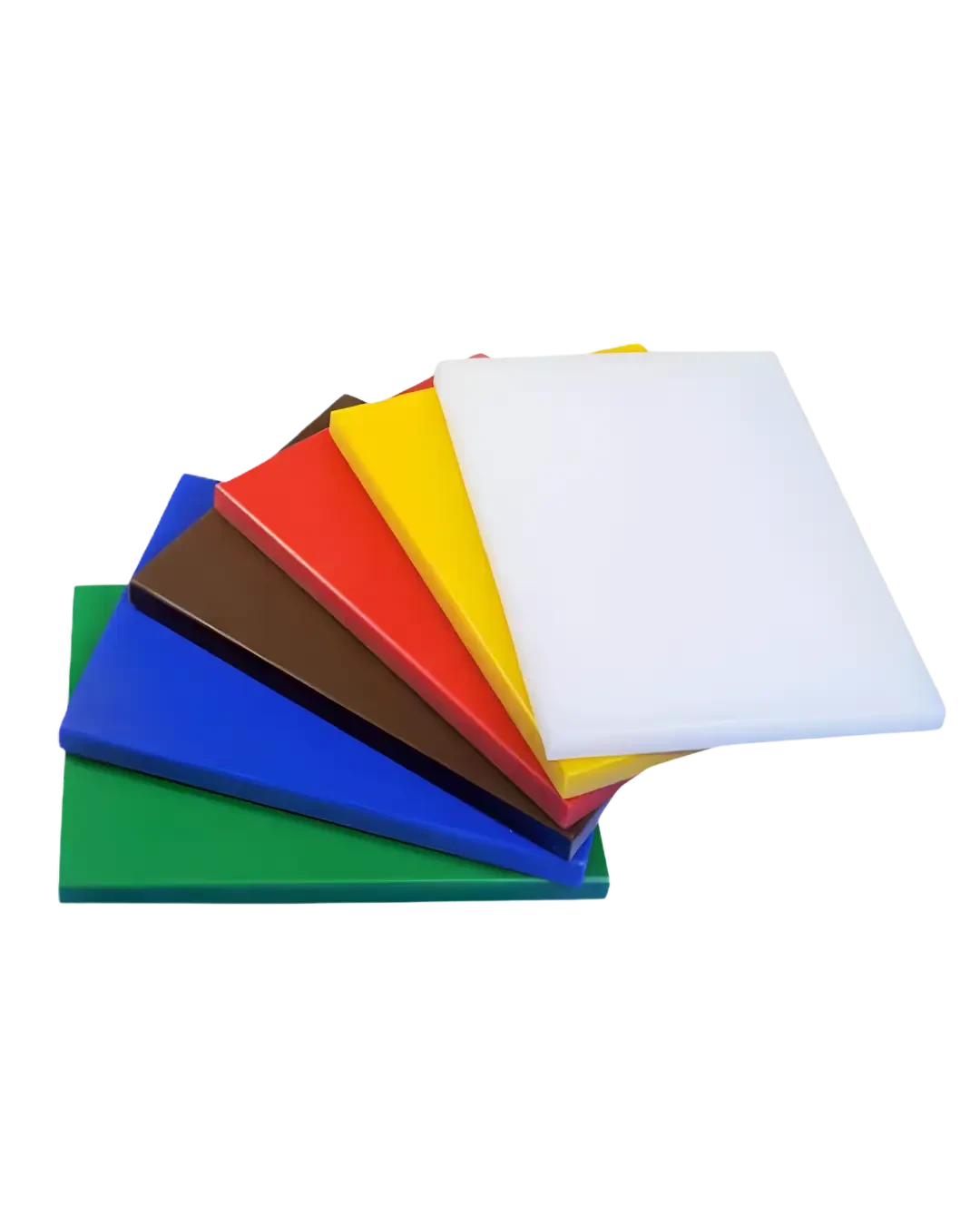 Plastic Cutting Board Merah 50x35cm Tebal 2cm Talenan Dapur Resto | Mutu PCB-5320RD - 3369