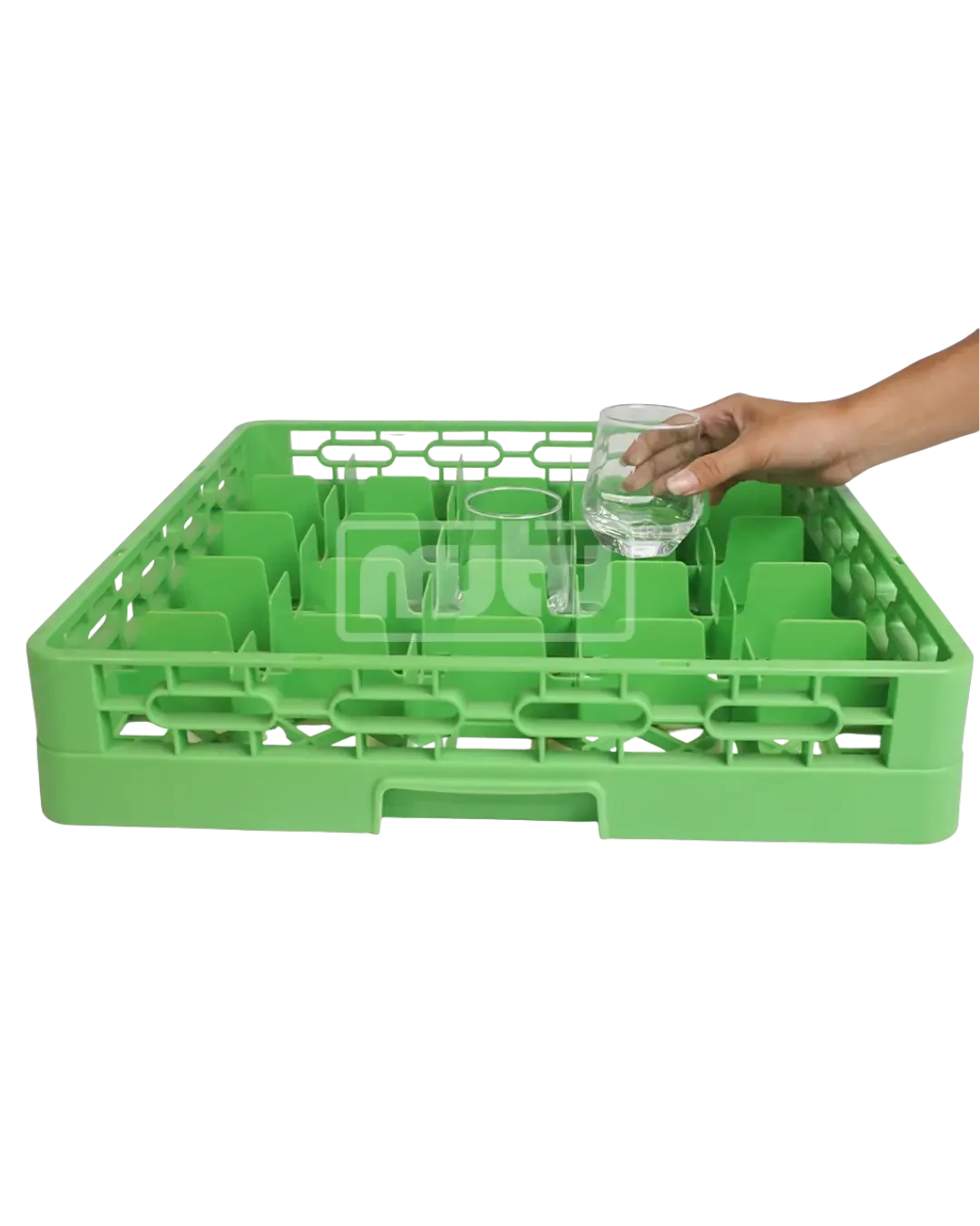 Rak Cup Gelas Dishwasher 25 Slot Resto Hotel Katering | Mutu DRF-25H - 4150