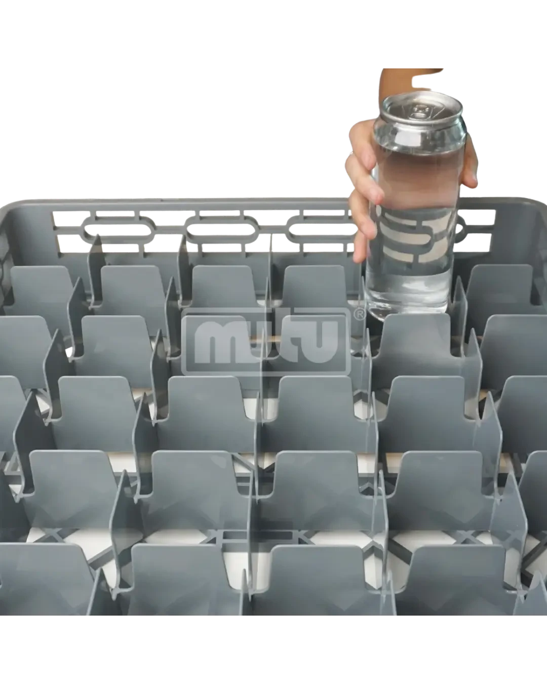 Rak Gelas Catering Kapasitas Besar 36 Slot Hotel Resto Kafe | Mutu DRF-36H - 4158