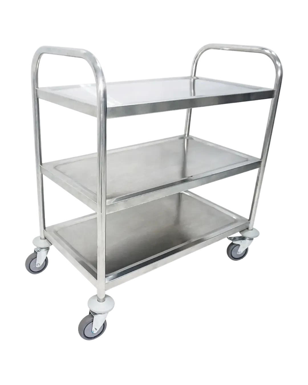 Service Stand Trolley Rak Servis Troli Pelayanan Stainless Restoran Catering Hotel | Mutu RST-3 - 4918