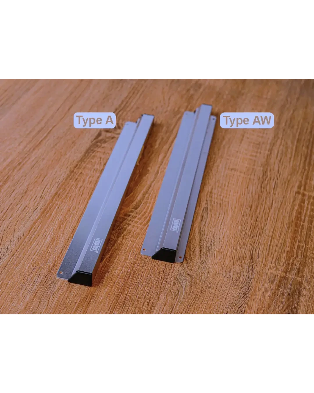 Slip Rail Aluminium Wide 900mm Area Dapur Penjepit Nota Stabil | Mutu PBH-900AW - 4596