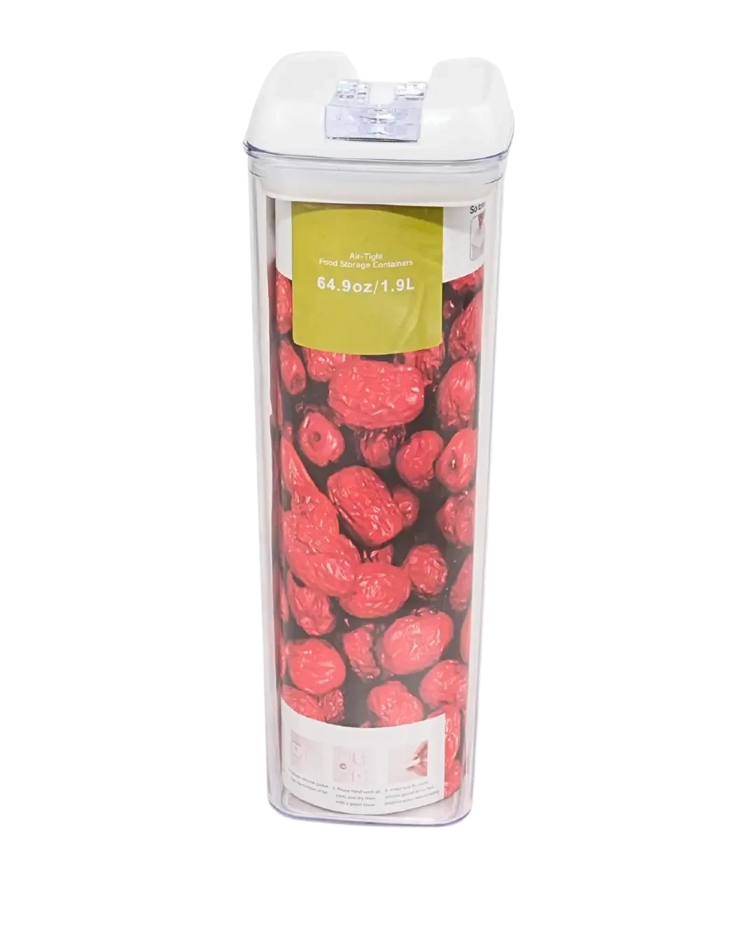 Snack Food Container Slim Kedap Udara Storage Sealed Tank 1,9L | Mutu SST-230S - 3610
