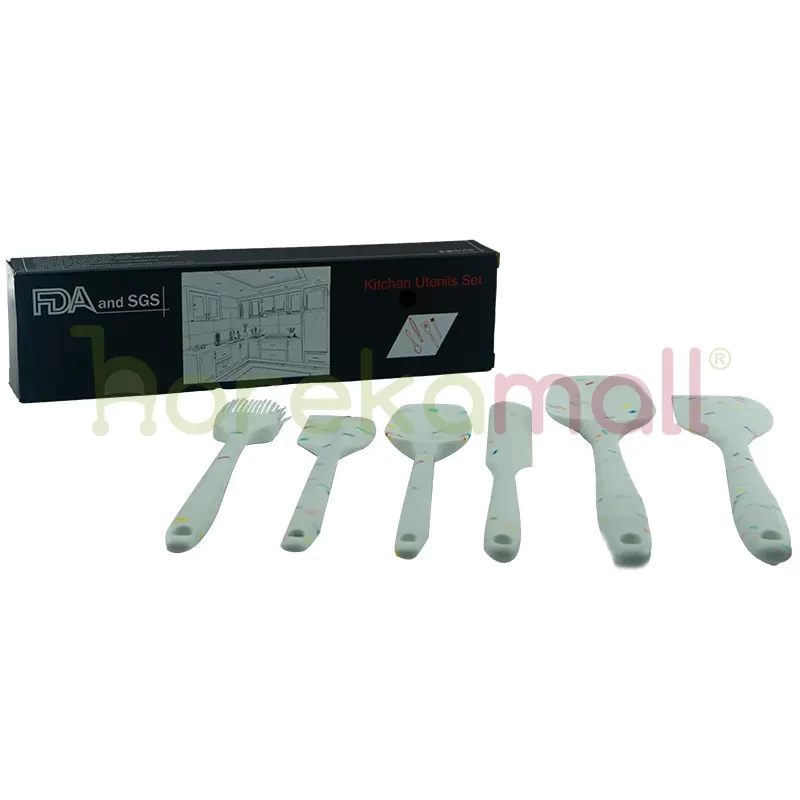 Spatula Silicone Tools Set Ceres (6pcs) SST-S6CRS - 2383