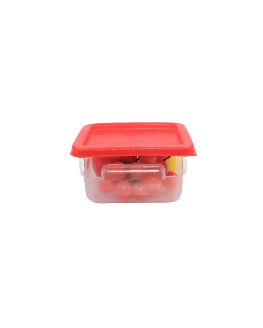 Square Food Containers 2L Transparan Wadah Makanan Serbaguna | Mutu SFC-2PC - 3081