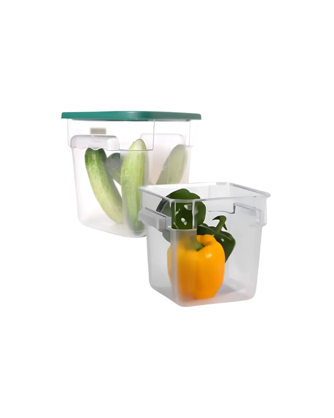 Square Food Containers 4L Penyimpanan Praktis & Efisien | Mutu SFC-4PC - 3084