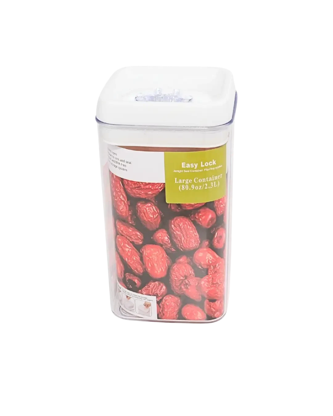 Storage Sealed Tank 2,3L Kedap Udara Kontainer Topping Extra Besar | Mutu SST-370S - 3626