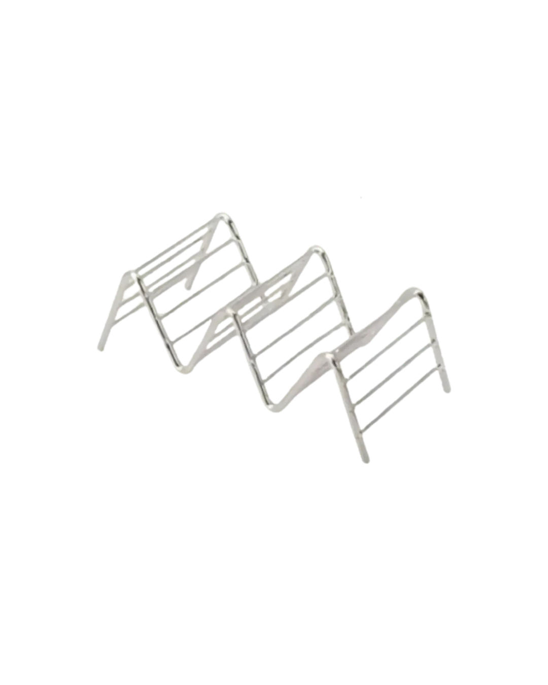 Taco Stand Stainless Steel Serving Rack Horeca | Mutu TH-102 - 4220