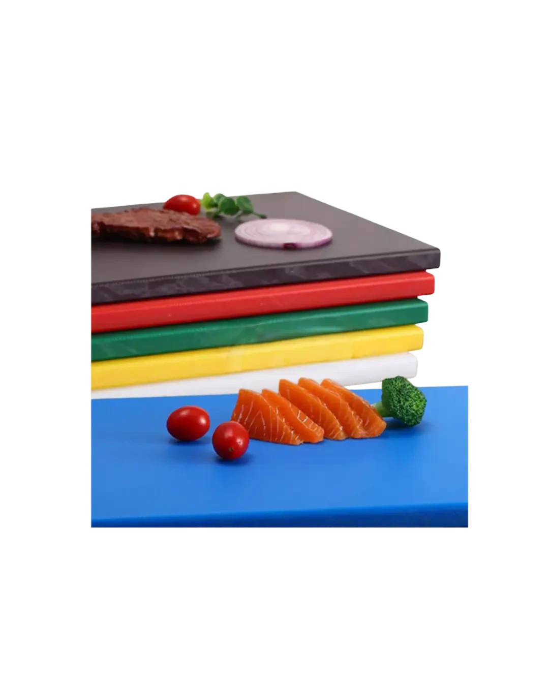 Talenan Plastik Putih 40x30cm Tebal 3cm Cutting Board Higienis Area Persiapan | Mutu PCB-4330WH - 3300