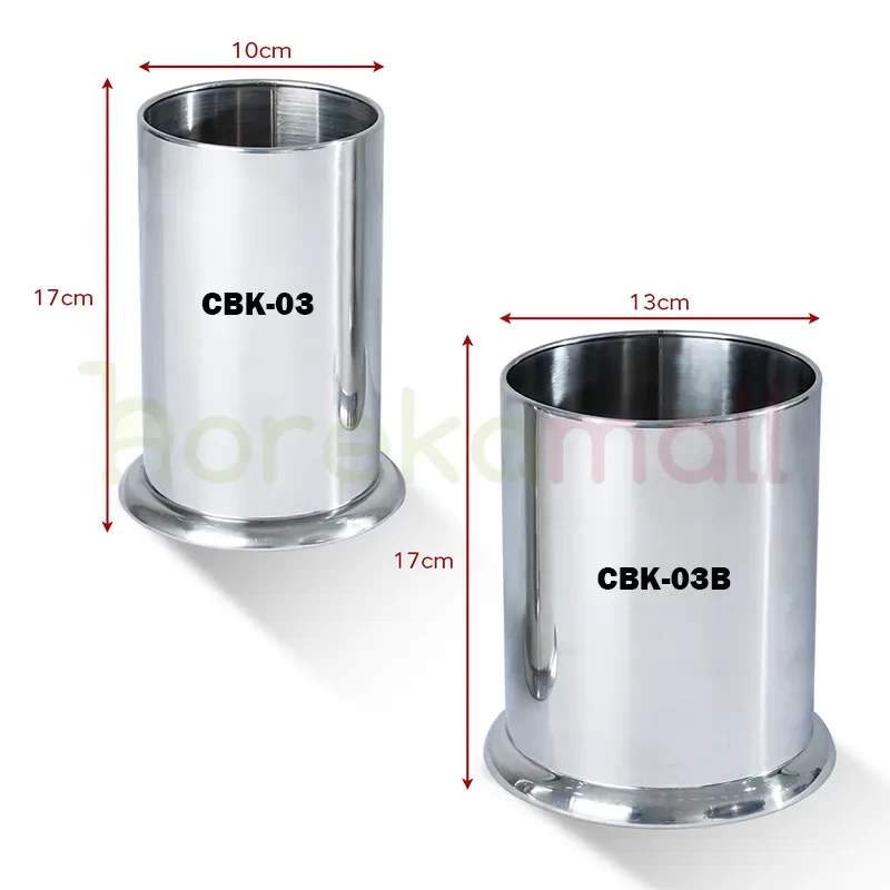Tempat Sendok Dan Garpu Stainless Mutu CBK-03 - 1811