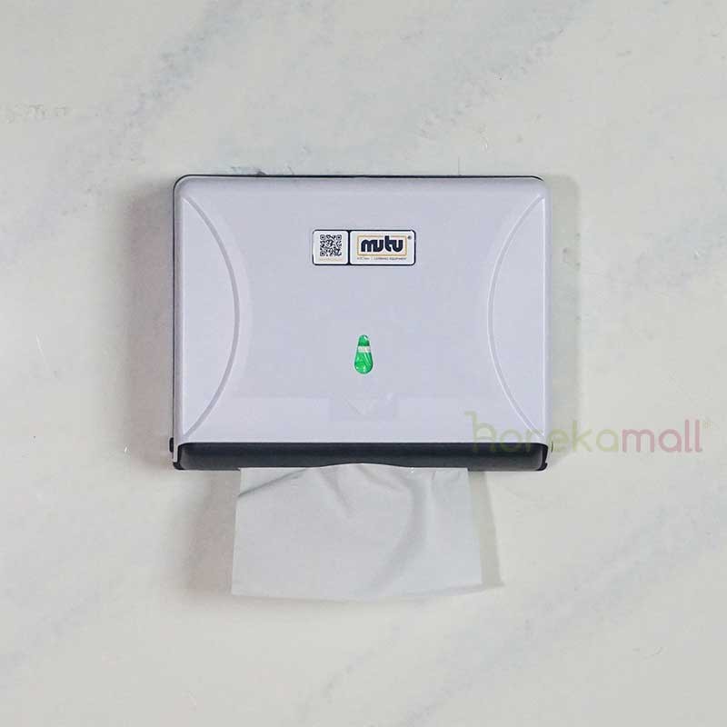 Tempat Tisu Dinding Kotak Putih | Toilet Tissue | Mutu TSD-260W - 3001