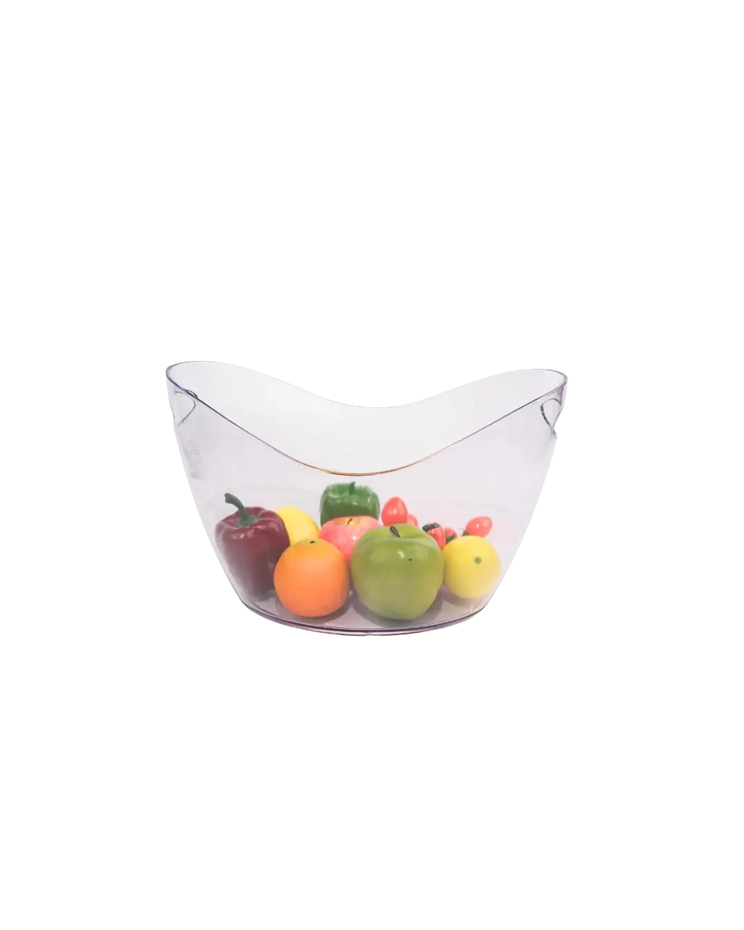 Transparan Bucket PC 12L Wadah Es Buah Salad Display Catering Event | Mutu PIB-41PC - 3805