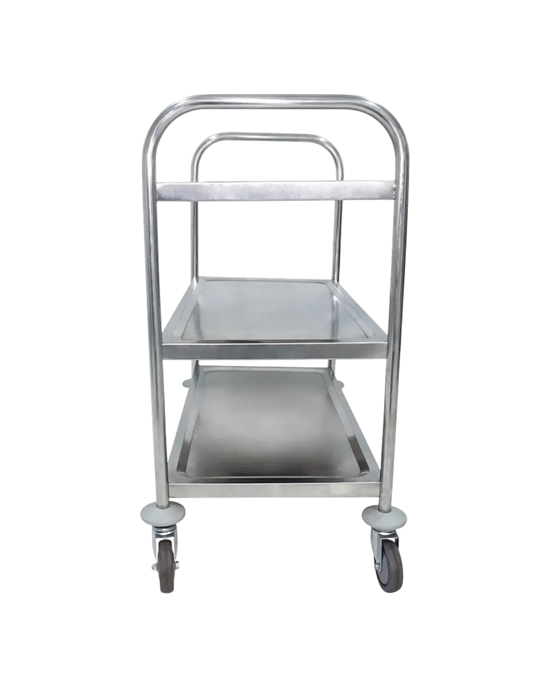 Troli Makanan Trolley Besar Food Service Cart Stainless Hotel Cafe Restoran | Mutu RST-3L - 4922